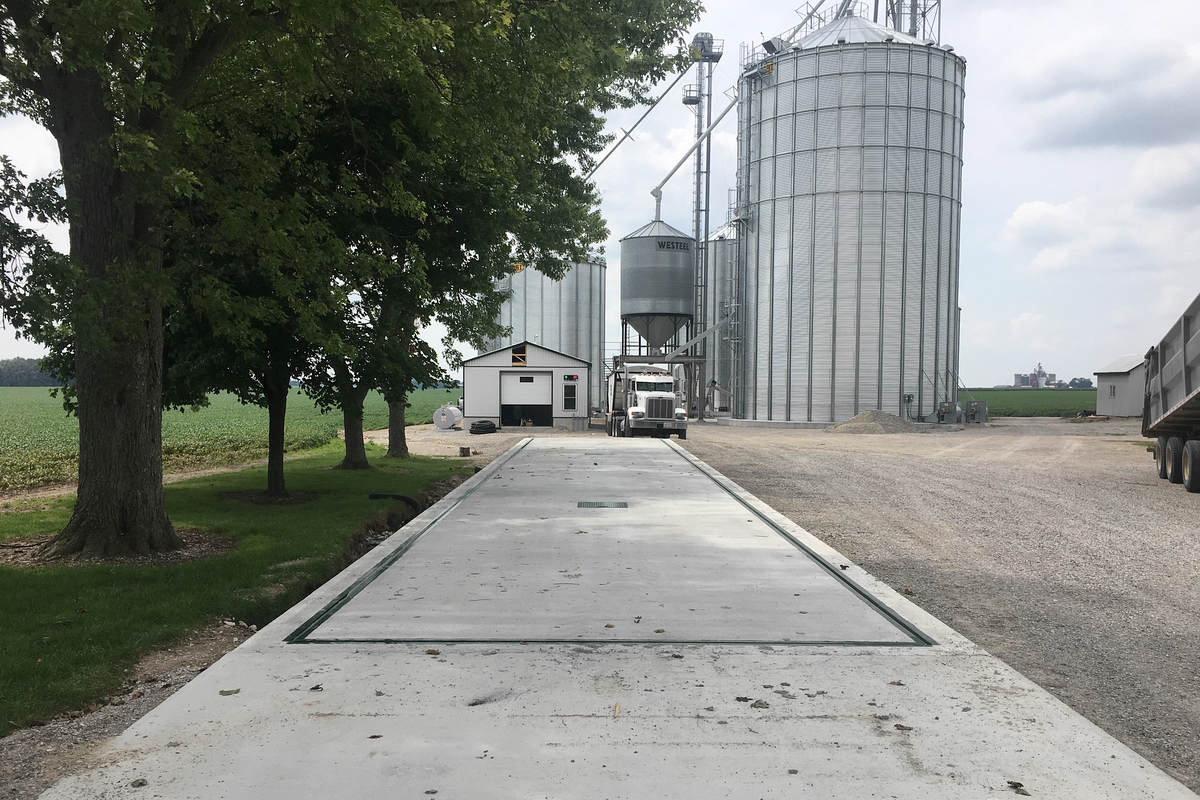 A Pit Scale Installation in Ontario - Ramara Weigh Scale Manufacturing - Ontario, Canada